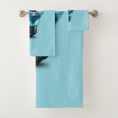 Lightbulb Iceberg - Polar Bear in a Lightbulb Bad Handdoek (Insitu)