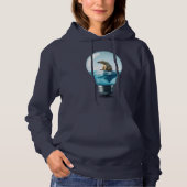 Lightbulb Iceberg - Polar Bear in a Lightbulb Hoodie (Voorkant)