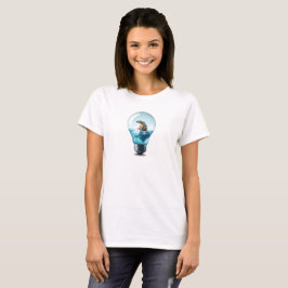 Lightbulb Iceberg - Polar Beer in een gloeilamp T-shirt