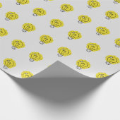 Lightbulb Idea Pattern Wrapping Paper Cadeaupapier (Hoek)