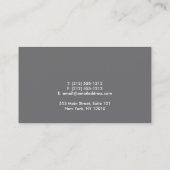 LIGHTBULB LOGO nr. 1 Visitekaartje (Achterkant)