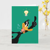 Lightbulb over DAFFY DUCK™'s Head Kaart (Gele Bloem)