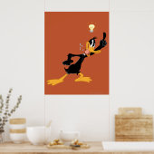 Lightbulb over DAFFY DUCK™'s Head Poster (Keuken)