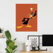 Lightbulb over DAFFY DUCK™'s Head Poster (Thuiskantoor)
