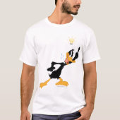 Lightbulb over DAFFY DUCK™'s Head T-shirt (Voorkant)