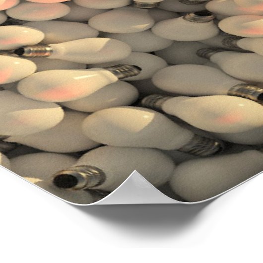 Lightbulb Poster (Hoek)