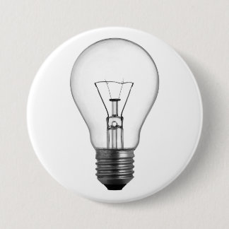 Lightbulb Ronde Button 7,6 Cm
