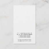 Lightbulb Visitekaartje (Achterkant)