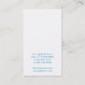 Lightbulb Visitekaartje (Achterkant)