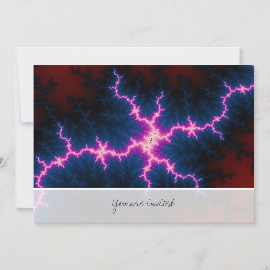 Lightcleave - Fractal Art Kaart (Voorkant)