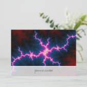 Lightcleave - Fractal Art Kaart (Staand voorkant)