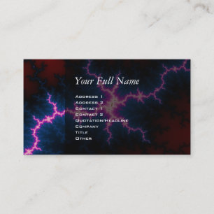 Lightcleave - Fractal Art Visitekaartje