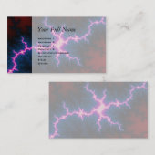 Lightcleave - Fractal Art Visitekaartje (Voorkant / Achterkant)