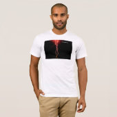 Lightening Flash afbeelding voor heren-t-shirt T-shirt (Voorkant volledig)