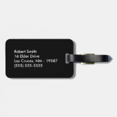 Lightening Strike-Bagagelabel Bagagelabel (Achterkant horizontaal)