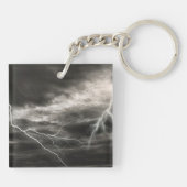 Lightening Strike-Sleutelhanger Sleutelhanger (Achterkant)