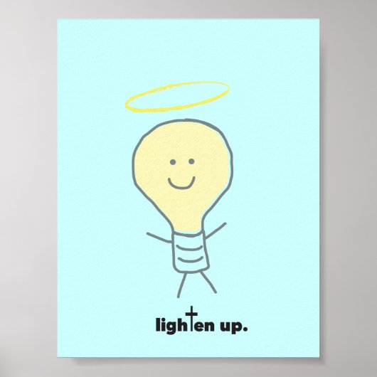 LightenUp-poster Poster (Voorkant)