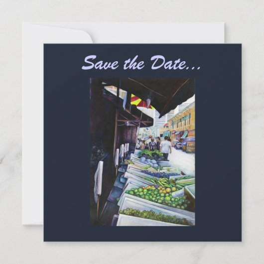 Lighter Side of Lavender Street, Singapore Save The Date (Voorkant)