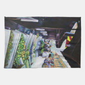 Lighter Side of Lavender Street, Singapore Theedoek (Horizontaal)