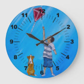 Lighter than Air Painting by Alfred Fox Grote Klok (Voorkant)