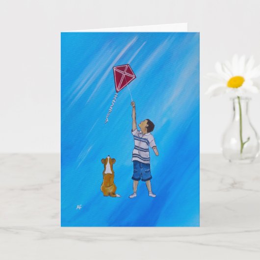 Lighter than Air Painting by Alfred Fox Kaart (Kleine Plant)