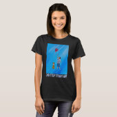 Lighter than Air Painting by Alfred Fox T-shirt (Voorkant volledig)