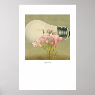 Lightflower Poster