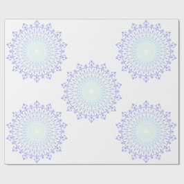 LightGreen-LightPurple Diamond Edge-inpakpapier Cadeaupapier