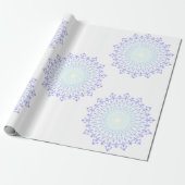 LightGreen-LightPurple Diamond Edge-inpakpapier Cadeaupapier (Uitgerold)