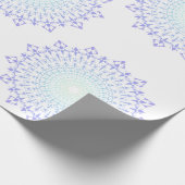 LightGreen-LightPurple Diamond Edge-inpakpapier Cadeaupapier (Hoek)