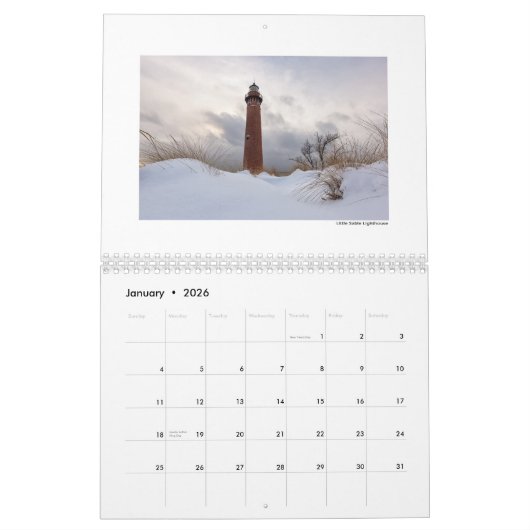 Lighthouders Calendar Kalender (Jan 2026)