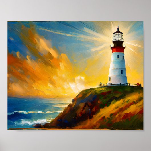 Lighthouse 1 poster (Voorkant)