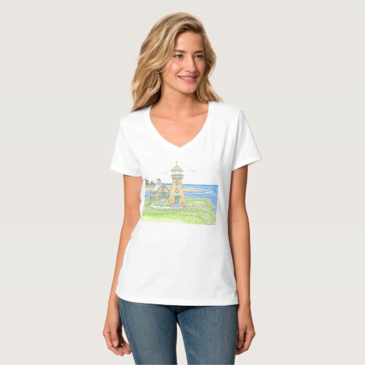 Lighthouse 5 Tshirt (Voorkant volledig)