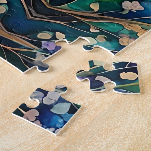 Lighthouse Bay Mountain Wildflower Garden Legpuzzel (Zijkant)