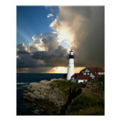 Lighthouse Beacon Perfect Poster (Voorkant)