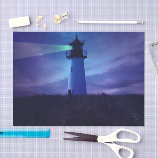 Lighthouse Beacon Tissuepapier (Craft)