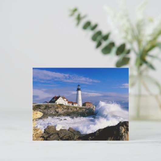 Lighthouse Beauty Briefkaart (Staand voorkant)