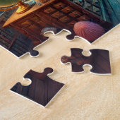 Lighthouse Bibliotheek Oceantoren Leeszaal Legpuzzel (Zijkant)