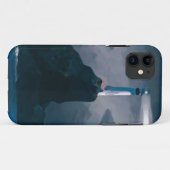 Lighthouse blue iphone Case-Mate iPhone case (Achterkant (horizontaal))