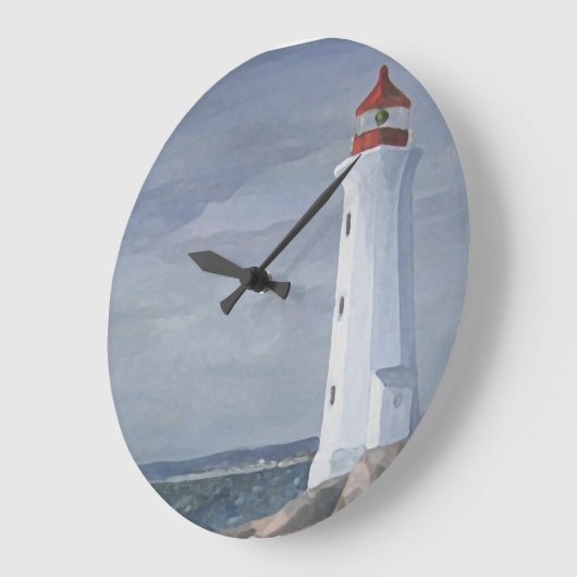 Lighthouse blue reloj grote klok (Hoek)