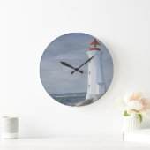 Lighthouse blue reloj grote klok (Huis)