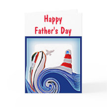 Lighthouse Boot Nautilus Schilderij Vaderdag