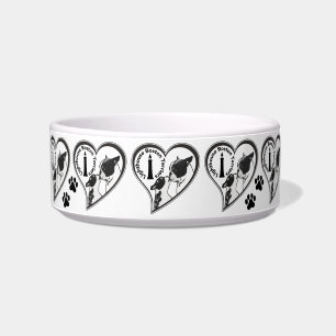Lighthouse Boston Terrier Pet Bowls Voerbakje