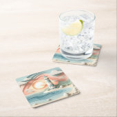 Lighthouse By The Sea Kartonnen Onderzetters (Insitu)