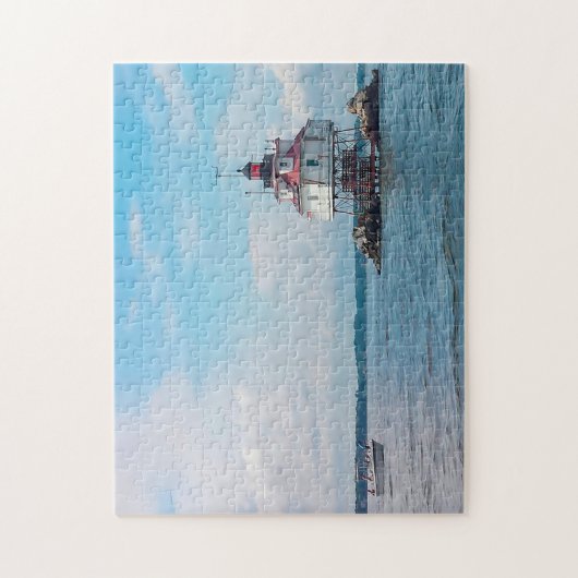 Lighthouse Chesapeake Bay. Legpuzzel (Verticaal)