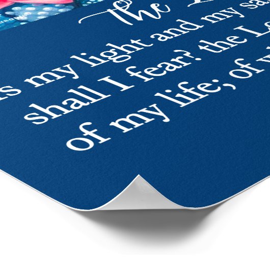 Lighthouse Christian Wall Art Poster (Hoek)