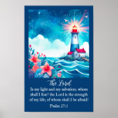 Lighthouse Christian Wall Art Poster (Voorkant)