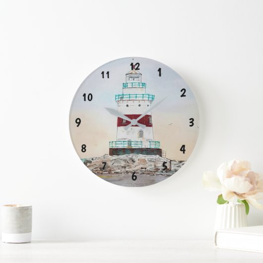 Lighthouse Clock, Latimer's Reef Grote Klok (Huis)