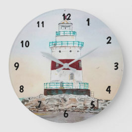 Lighthouse Clock, Latimer's Reef Grote Klok