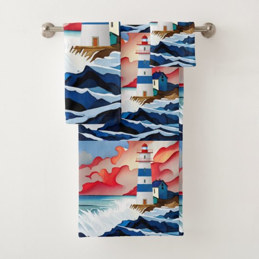 Lighthouse Collectie Bad Handdoek (Insitu)